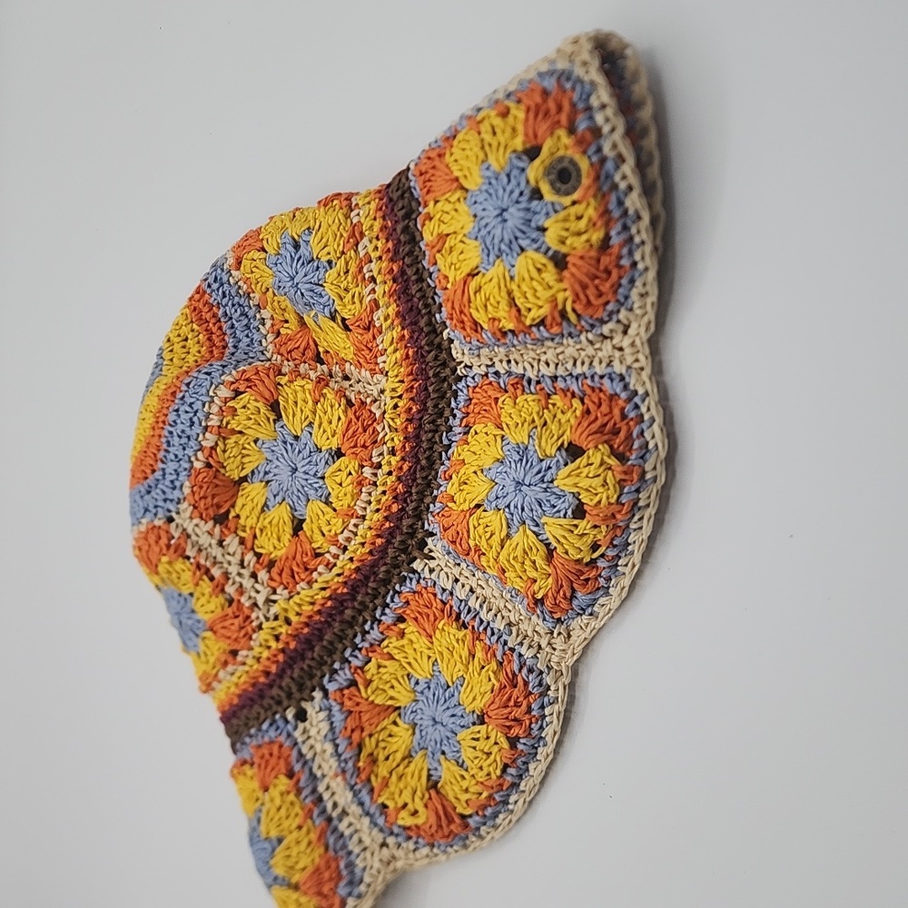 Peter Grimm Multicolor Crochet Bucket Hat - Picture 7 of 8